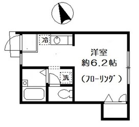 フレンツァ８の物件間取画像